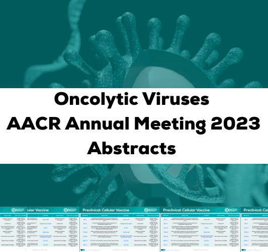 Beacon Oncolytic Viruses AACR Annual Meeting 2023 Abstracts