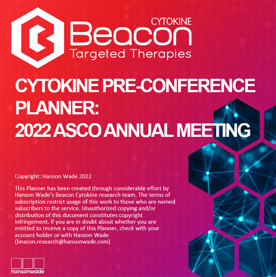 Beacon Cytokine - ASCO Pre-Conference Planner 2022 - Sample