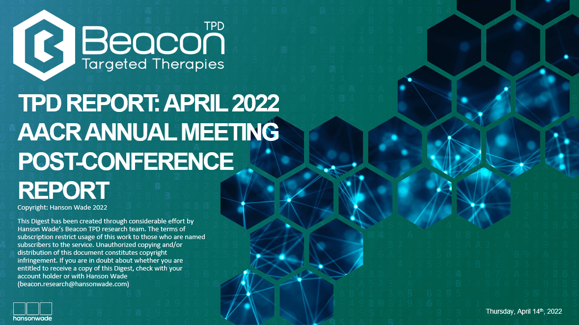 Beacon TPD AACR PostConference Report 2022