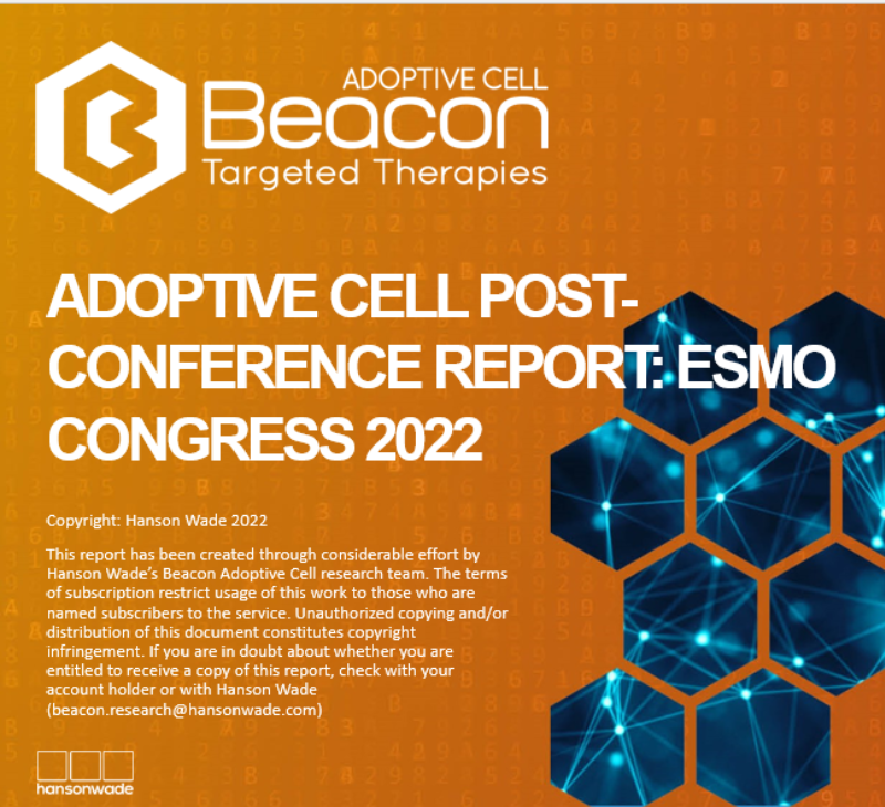 Adoptive Cell ESMO PostConference Report 2022