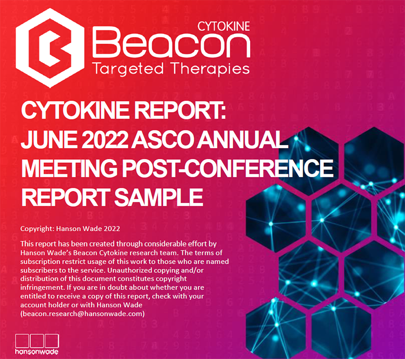 Beacon Cytokine ASCO post-conference report